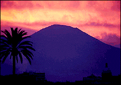 Mount Vesivius Volcano