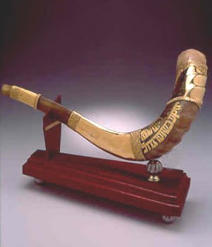 Gold-Plated Shofar