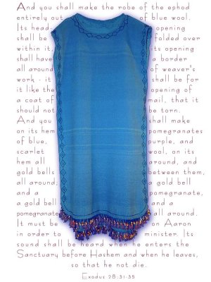 High Priest's Blue Robe-1