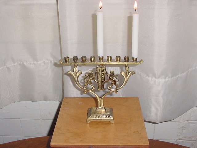 Hanukkah Candles: Night #1