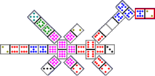 Double-9 Chickenfoot Hand