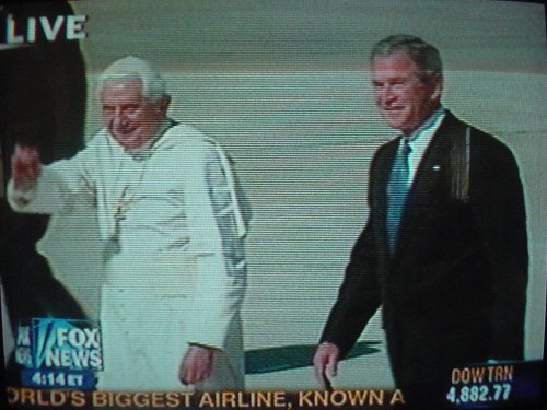 Pope Benedicts & President Bush