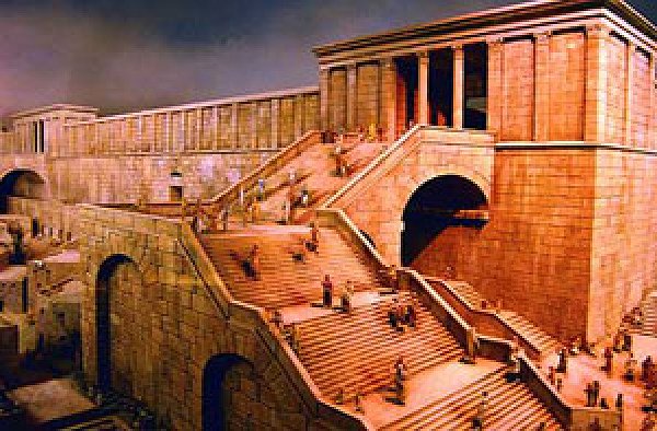 Depiction of the Second Temple