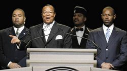 Nation of Islam Leader Louis Farrakhan