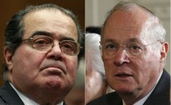 Justice Antonin Scalia, Justice Anthony Kennedy
