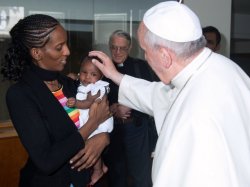 Meriam Ibrahim and Pope Francis