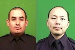 NYPD Officers Rafael Ramos and Wenjian Liu