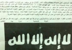 ISIS leaflet circulated in East Jerusalem