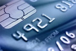 Microchips embedded into credit and debit cards