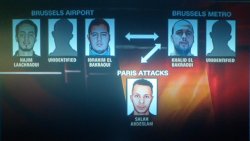 Brussels and Paris attackers