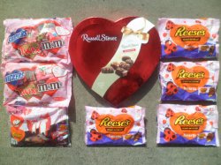 Half-price Valentines candy