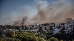 Fires in Haifa, Israel
