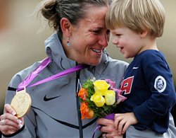 Kristin Armstrong, women's individual road cycling gold medalist