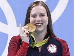Lily King, women's 100m breaststroke gold medalist