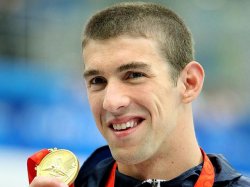 Michael Phelps, men's 200m individual medley gold medalist