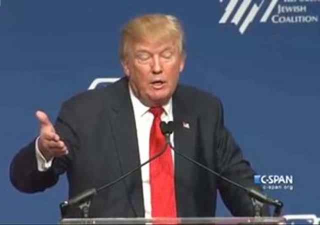 Donald Trump at the Republican Jewish Coalition
