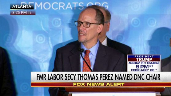 Tom Perez elected DNC chair