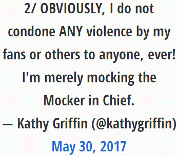 Kathy Griffin tweet