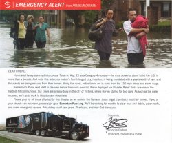 Samaritan's Purse Emergency Alert