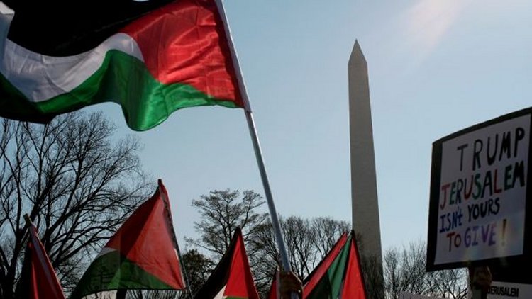 Protests against President Trump's decision to recognize Jerusalem as Israel's capital