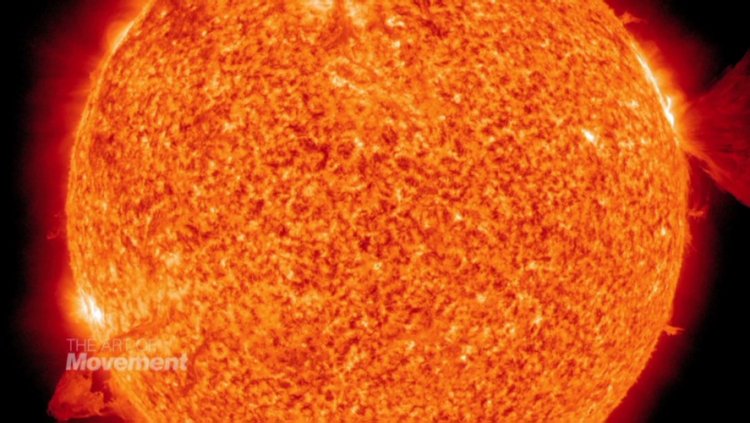 Beautiful solar flares caught on camera