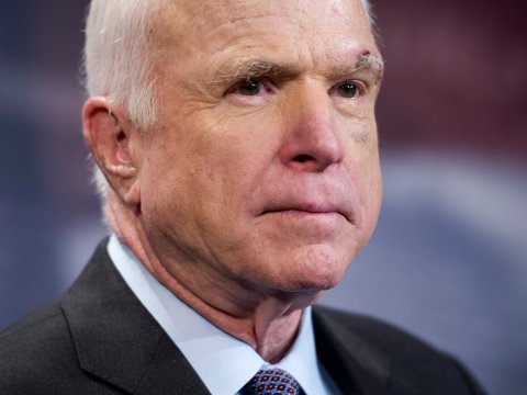 Senator John McCain of Arizona
