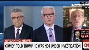 CNN falsely reported that James would dispute President Trump's claim that he was told he is not under investigation.