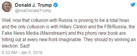 Russian collusion is perhaps the greatest hoax perpetrated on the American people.