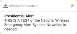 FEMA Presidential Alert