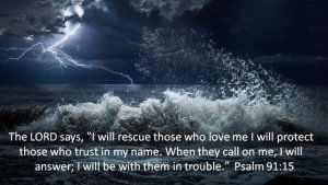 God will rescue