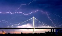 Lightning in Bay Area