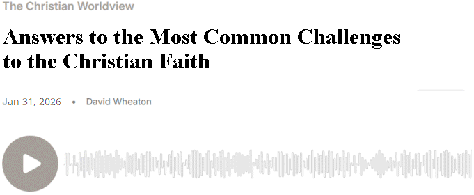 Challenges to the Christian Faith