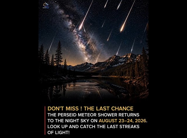Perseid Meteor Shower returns