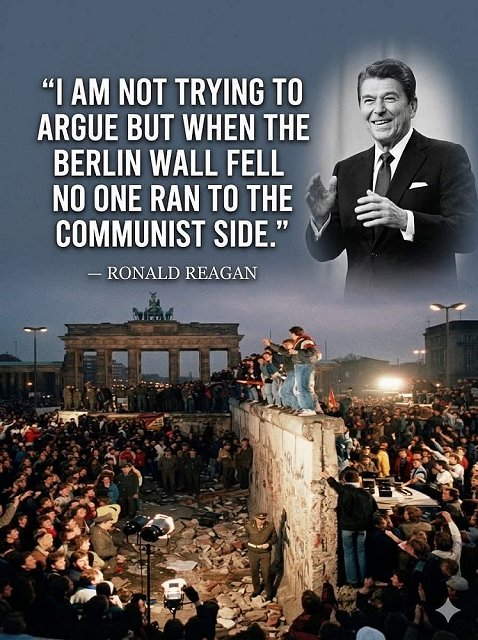 Reagan Berlin wall