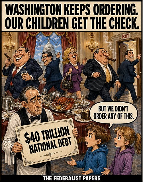$40 trillion national debt