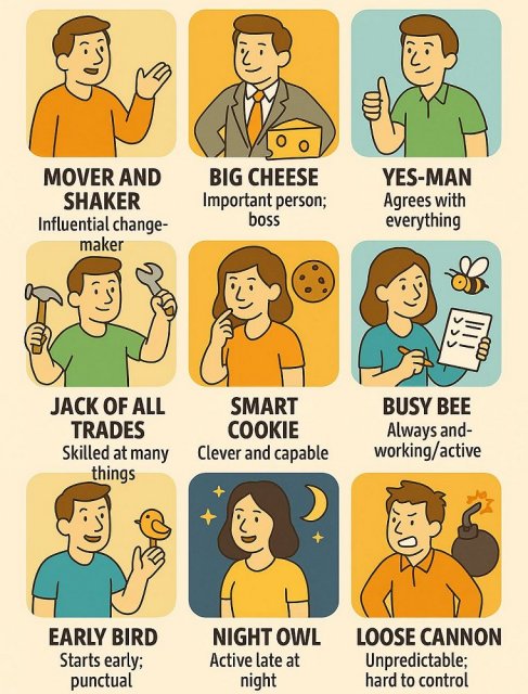 Idiomatic expressions