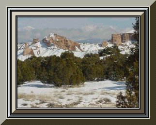 Tesuque Cliffs, Tesuque, New Mexico
