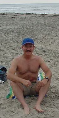 at the beach