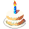 Birthday Cake: 59 x 59