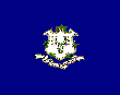 Connecticut State Flag: 110 x 87