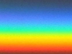 Rainbow showing the visible electromagnetic spectrum of light