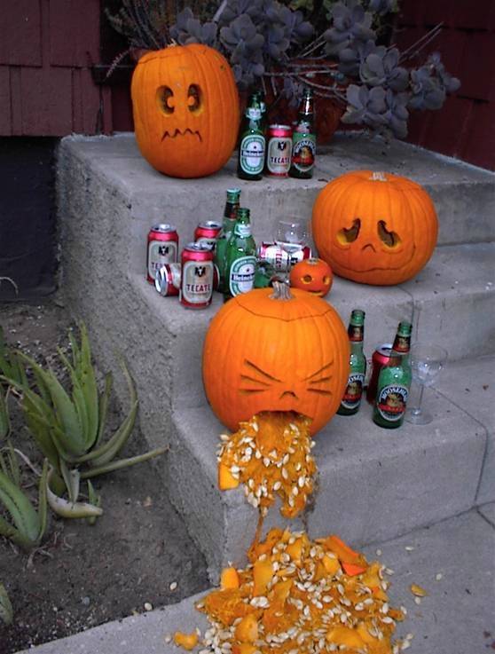 Drunk Pumpkins