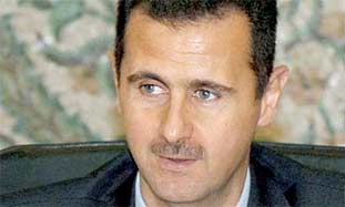 Syrian President Bashar Assad