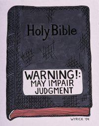 'Holy Bible: Warning! May Impair Judgment' by Jeri Wyrick