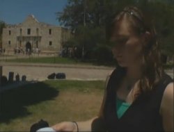 Angela Hildenbrand, Valedictorian of Medina Valley High School in Castroville, Texas