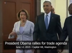 Nancy Pelosi & Barack Obama