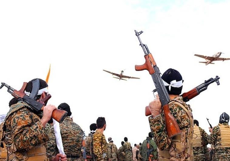 Thousands of Basij soldiers stage mock seige of Temple Mount in Iran (Photo by: FARS)