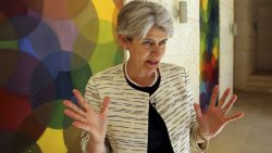 Irina Bokova, head of the United Nations Educational, Scientific and Cultural Organization (UNESCO)