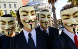 Anonymous hactivist group