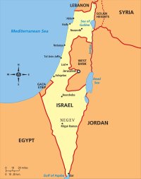 Israel map